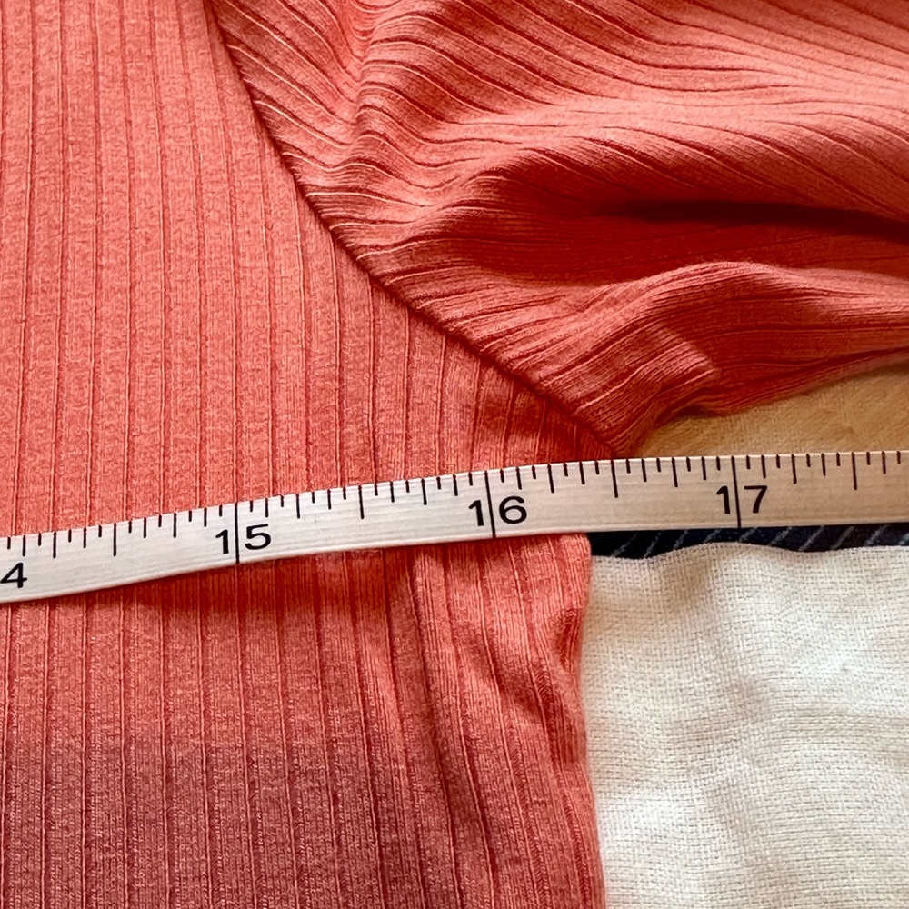 Loft gorgeous coral shirt - Picture 9 of 10